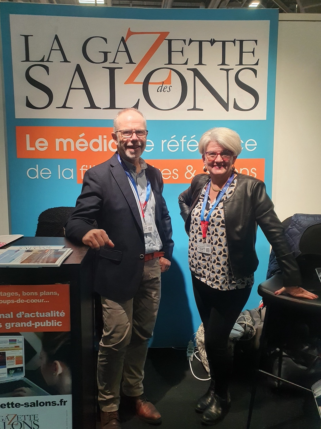 Interview de Christine et Hervé de la Gazette des salons