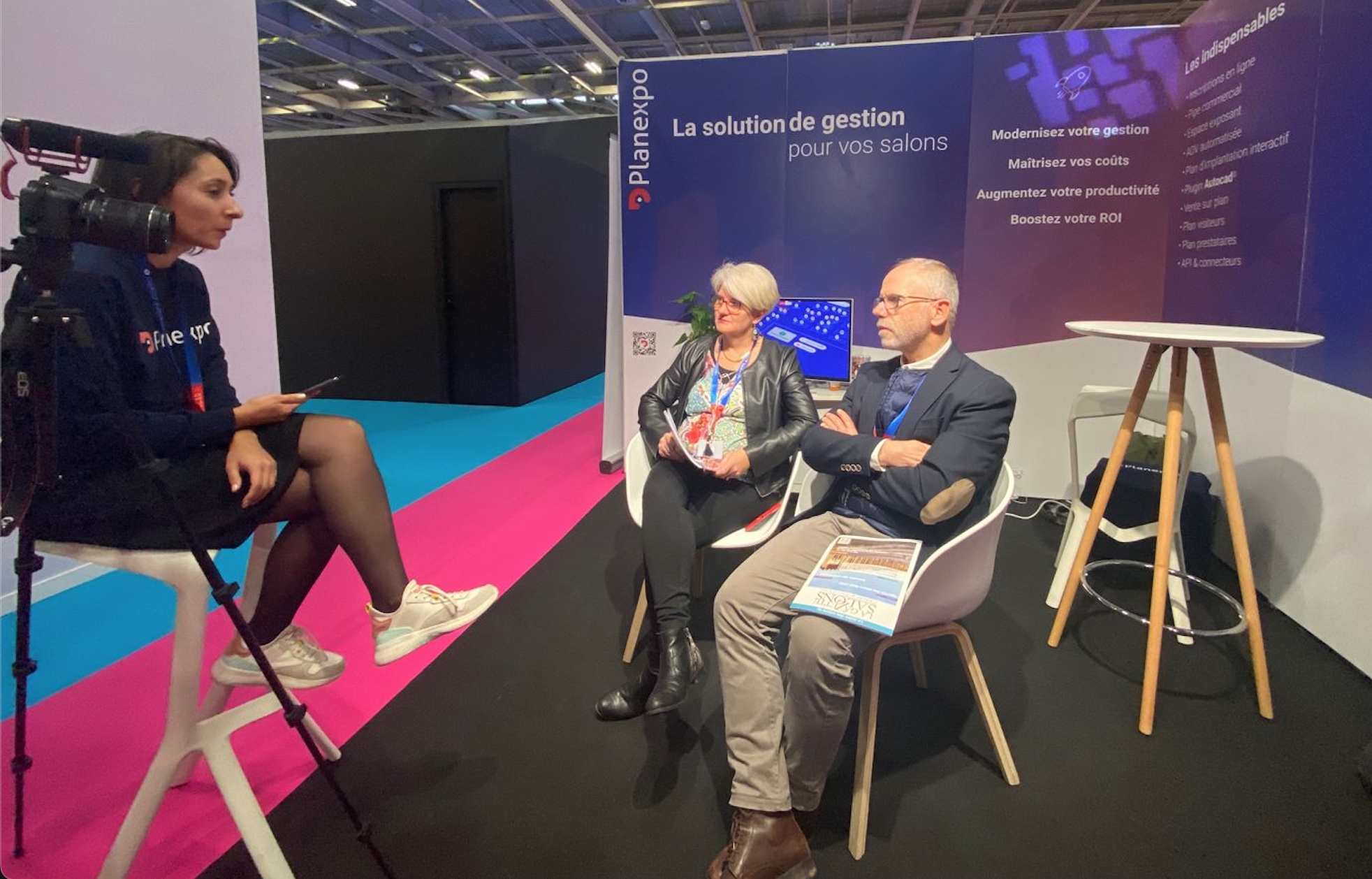 Interview de Christine et Hervé de la Gazette des salons