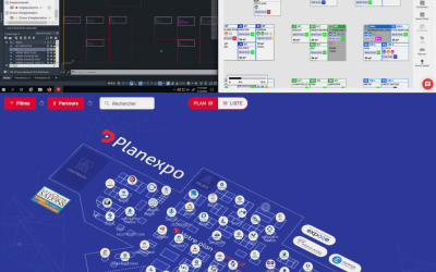 Passer du plan de salon papier au plan interactif avec Planexpo, logiciel de gestion de salons et de plan interactif
